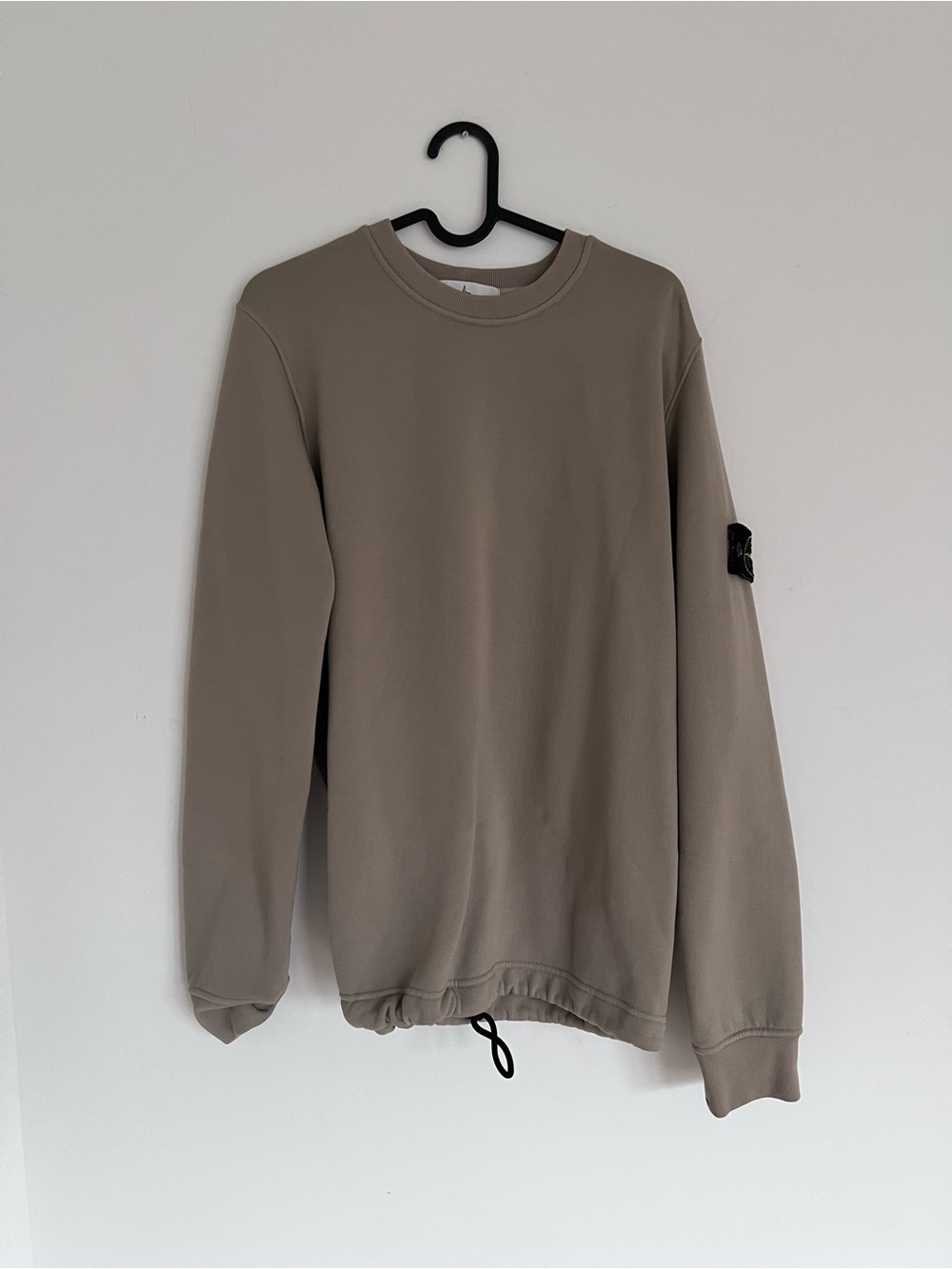 Stone Island Small Crewneck Sweatshirt in Taupe